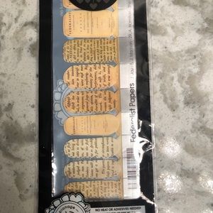 Brand new- Hamilton nail wraps - Federalist papers